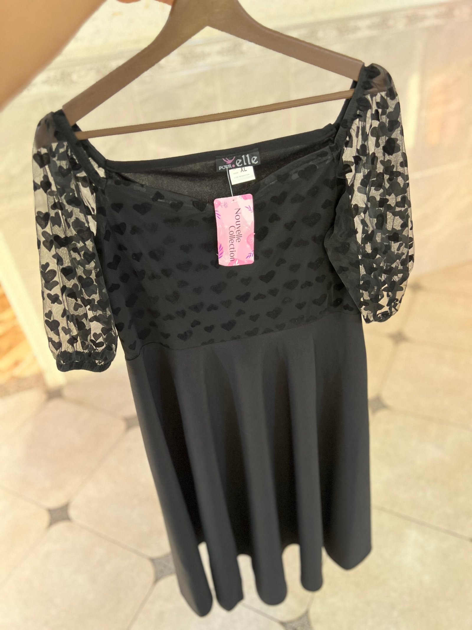 Robe petite coeur - الصورة 9